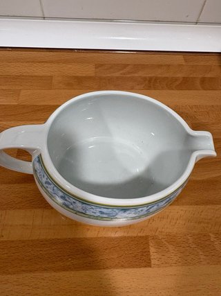 Sopera y salsera Irabia porcelana