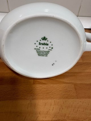 Sopera y salsera Irabia porcelana