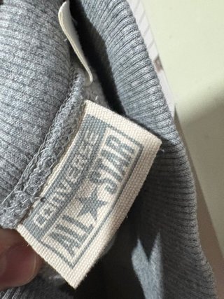 Pantalones Converse Unisex Talla S Gris