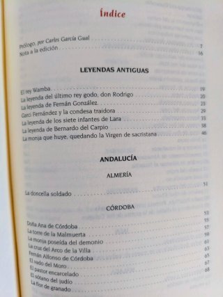 Leyendas de España, Vicente García de Diego