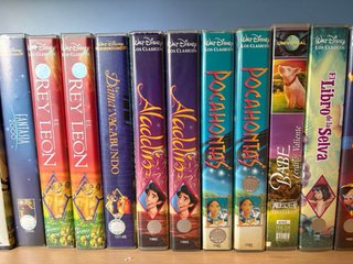 Colección Películas VHS Disney Clásicos Español
