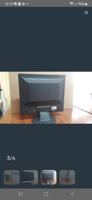 Monitor LCD Philips 190V6 19 pollici