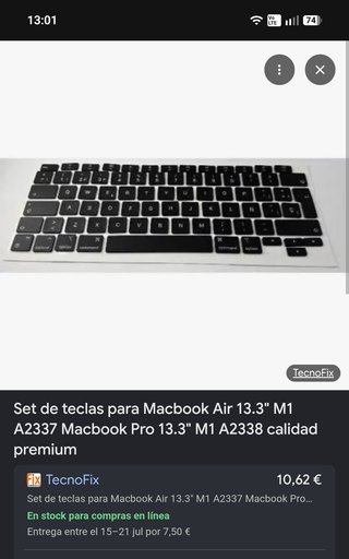 MacBook Air M1 impecable