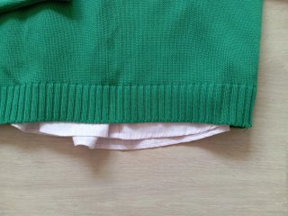 Conjunto Camisa y Jersey Verde Talla L
