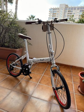 Bicicleta plegable Da’Fat Cat casi nueva