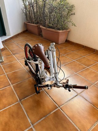 Bicicleta plegable Da’Fat Cat casi nueva