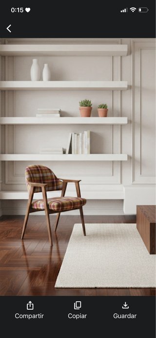 Silla Compás estilo Guilleumas años 60