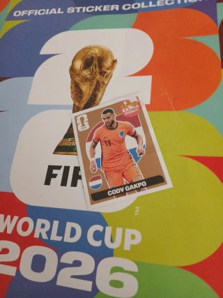 Cromos Cody Gakpo Extra Sticker Panini