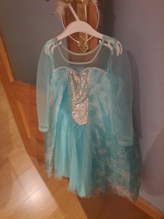 Disfraz Frozen H&M Talla 4-6 años
