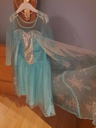 Disfraz Frozen H&M Talla 4-6 años