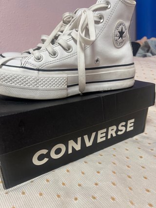 Converse Cuero Blancas Originales