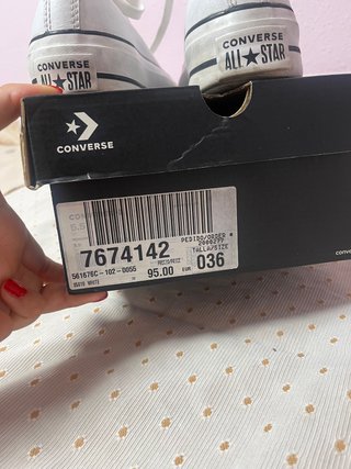 Converse Cuero Blancas Originales