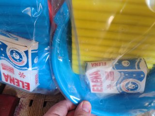 4 BARREÑOS DE JUGUETES KIOSCO PLASTICO AÑOS 70 80