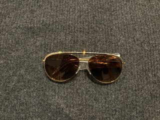 Gafas de Sol Swarovski Doradas Marrones