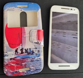 Motorola Moto G3 + funda Diseño Velero