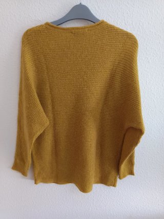 Jersey Woman Manga Larga Mostaza T-XS
