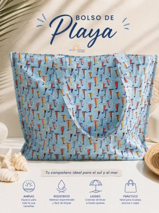 Bolso de Playa barcos