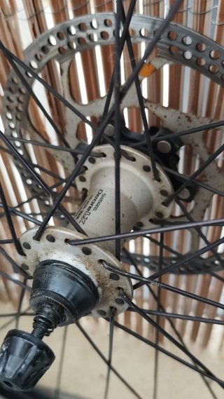 Ruedas Bicicleta Aro 17 Alu Mavic Válvula Neumátic