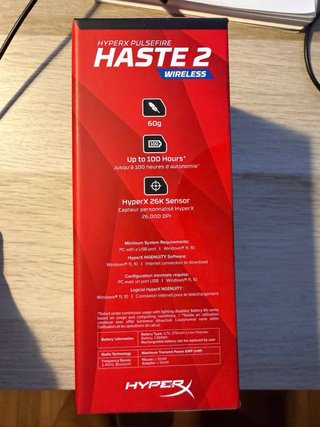 HyperX Pulsefire Haste 2 Wireless Ratón Gaming