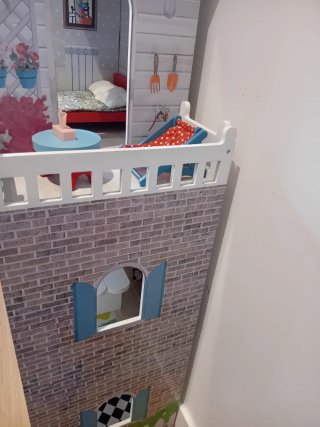 Casa de muñecas Amanda y familia