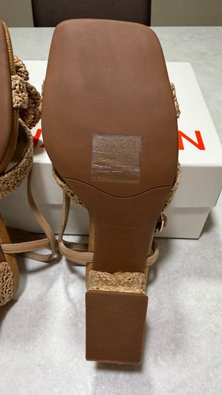 Sandalias Noa Harmon flor rafia
