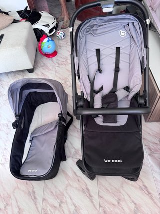 Carrito y Silla Bebé 2 en 1 Be Cool