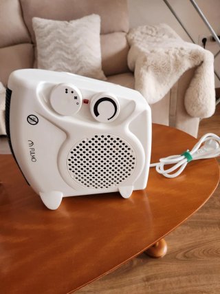 Calefactor Fulmo Compacto 2 en 1. Marca Fulmo.