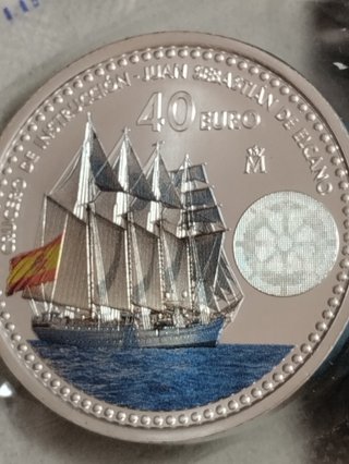 Moneda Plata Felipe VI Rey de España 2025
