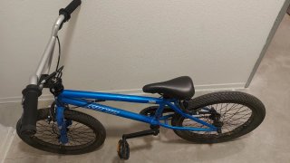 Bicicleta BMX Azul 360°