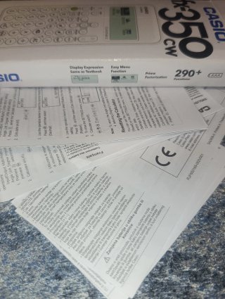Nueva. Calculadora Científica Casio fx-350CW