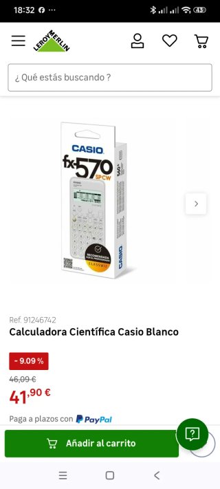 Nueva. Calculadora Científica Casio fx-350CW