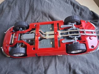 Modellino Auto Jaguar E-Type Rosso 1961 Bburago