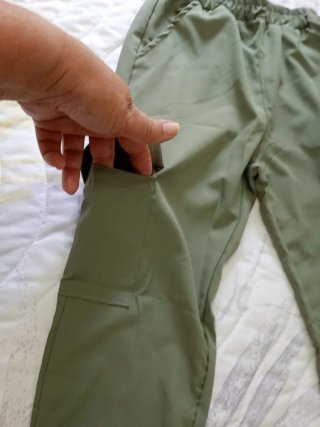 Pantalón cargo niño verde sin estrenar