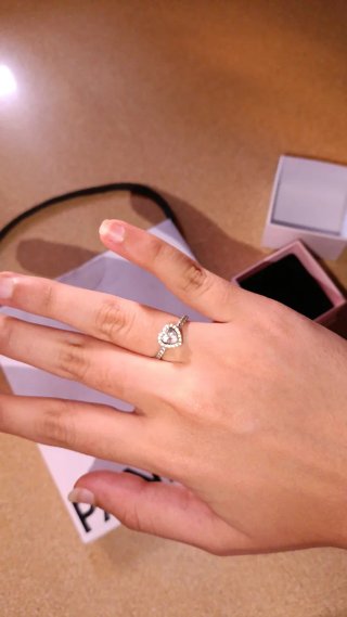 Anillo Pandora Corazón Plata ALE S925 Talla 48