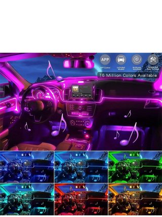 Luz ambiental LED para coche