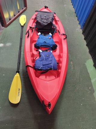 Kayak 1 plaza + remos + chaleco