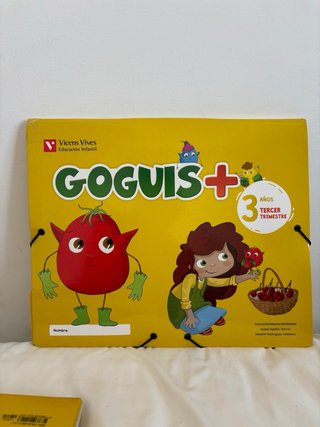 Lote libros GOGUIS 3 años infantil. Vicens Vives.