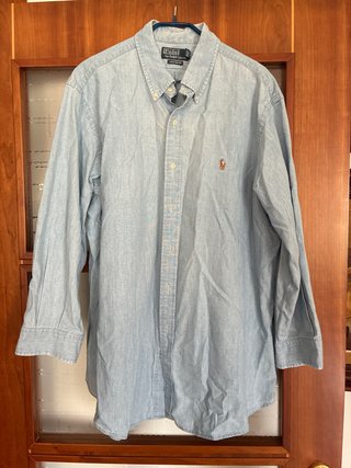 Camisa Polo Ralph Lauren Azul Hombre