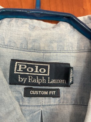 Camisa Polo Ralph Lauren Azul Hombre