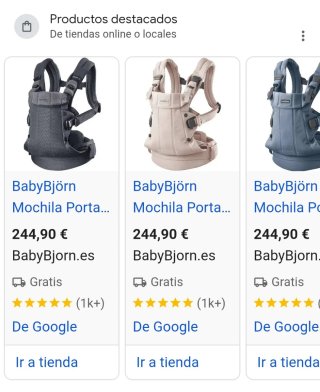 Mochila PortaBebés Babybjorn Harmony