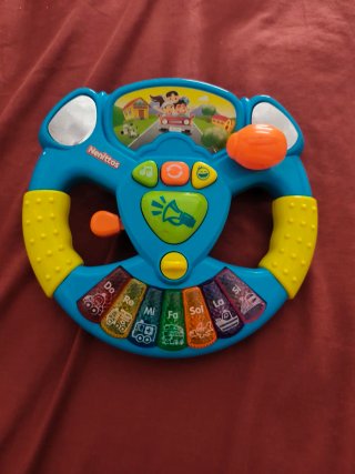 Volante de juguete musical niños