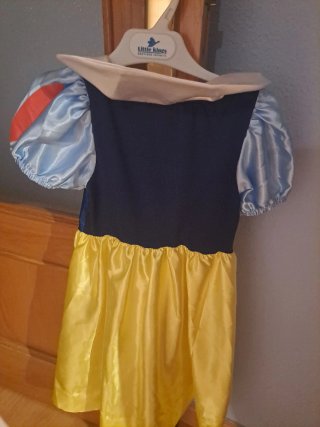 Disfraz Blancanieves con corona luminosa