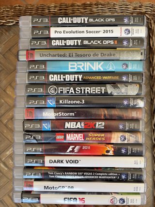 Lote de 13 Juegos PS3 (Acción, Deporte, Carreras)