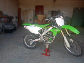 Kawasaki KXF250 2008 Motocross Verde/Blanco