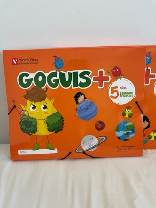 Lote libros GOGUIS 5 años infantil. Vicens Vives