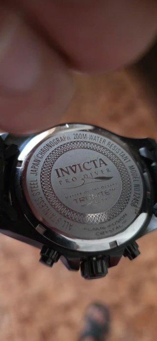 Reloj Invicta Pro Diver Chronograph Negro