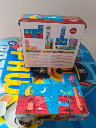 Cubo Rompecabezas Infantil Cayro 9 Piezas-BA