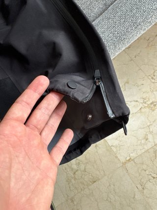 Pantalón impermeable Pioneer Camp Negro