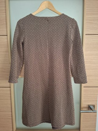 Vestido estampado geométrico