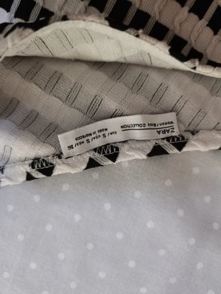 Camiseta Zara Rayas y Cuadros